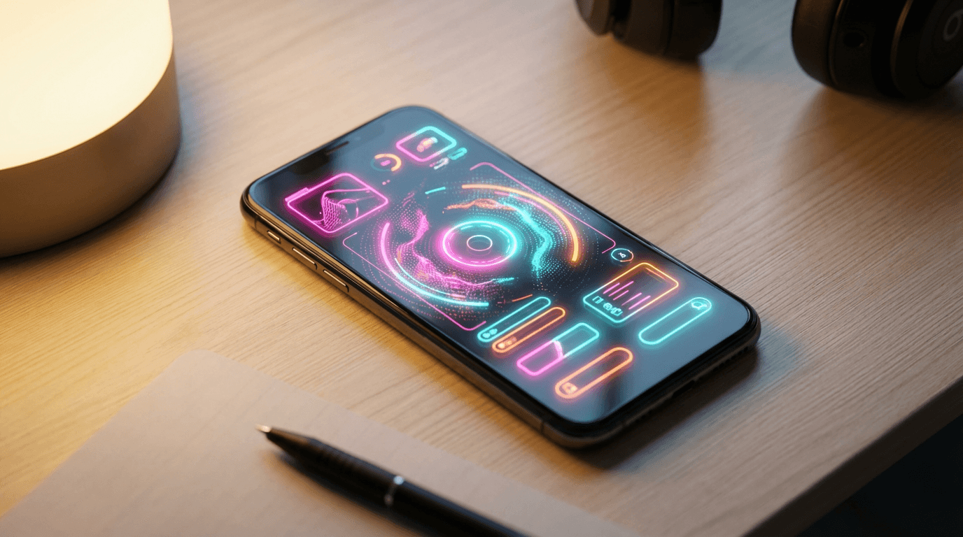 Multiple AI-generated video content displayed across devices